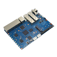 Banana Pi BPI-R3 MediaTek MT7986 Quad Core Cortex A53+MT7531Chip 2G DDR RAM 8G eMMC Compatible con POE Linux 5.4 EC25 LTE 4G Tarjeta SD