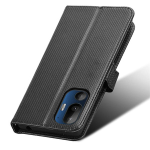 กระเป๋าสตางค์หรูหราลายเพชรหนัง PU ฝาพับสำหรับเคสโทรศัพท์เอชทีซี ยู 24 โปร - Product Image 5