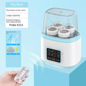 เครื่องนึ่งขวด<span class=keywords><strong>นม</strong></span>ไฟฟ้าปลอดสาร BPA สำหรับขวดนมเด็ก 4 ขวด พร้อมฟังก์ชั่นอุ่น<span class=keywords><strong>นม</strong></span> สำหรับเด็กอายุ 0-12 เดือน - Product Image 5