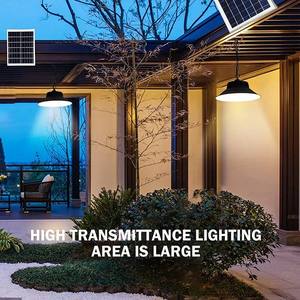 ไฟไฮเบย์โซลาร์ยูเอฟโอ 350W 400W 450W LED พร้อมรีโมทคอนโทรล แบบกึ่งฝังเพดาน IP66 ได้รับการรับรองมาตรฐาน CE แสงขาว 5000K สำหรับโรงงาน/คลังสินค้า - Product Image 3