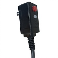 Adaptateur électrique industriel et domestique RIFENG ALCI IP54, prise à 2 broches, 10A/13A/15A US, avec contrôle de sécurité ETL et détection de fuite