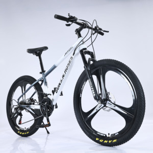 <span class=keywords><strong>Bicicleta</strong></span> de Montaña de Acero de Alto Carbono de 24/26 Pulgadas y 21 Velocidades para Adultos, <span class=keywords><strong>Bicicleta</strong></span> Todoterreno con Llantas de Aleación de Aluminio - Product Image 3