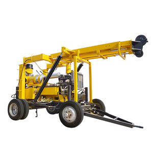 Plate-forme de forage montée par roue au sol profonde profondeur de 150-de 300m pour l'exploration minérale - Product Image 5
