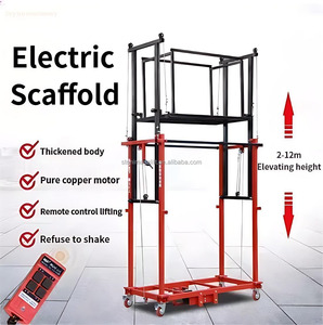 Plataforma Elevadora Eléctrica con Capacidad de Carga Máxima de 500 kg, con Control Remoto, Motorizada y Portátil, para Mantenimiento en Comercios y Restaurantes - Product Image 2