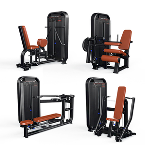 Machine de musculation commerciale à charges individuelles, tube ovale, équipement de fitness pour salle de sport, machine de musculation pour club de gym YW-1 - Product Image 1
