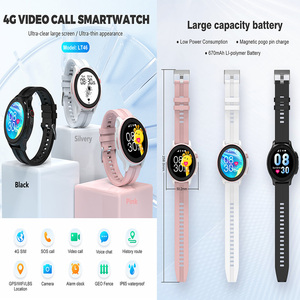 New Arrivals Trẻ Em Thông Minh Đồng Hồ 4G Trẻ Em Của GPS Hai-Cách Cuộc Gọi Vòng Học Sinh Lt46 Trẻ Em Smartwatch - Product Image 2