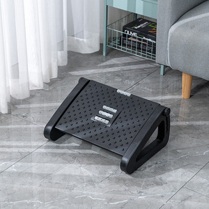 मेज के नीचे <span class=keywords><strong>Footrest</strong></span>, Ergonomic मालिश रोलर्स के साथ पैर मल डेस्क पैर बाकी दर्द से राहत के लिए घर कार्यालय काम - Product Image 4