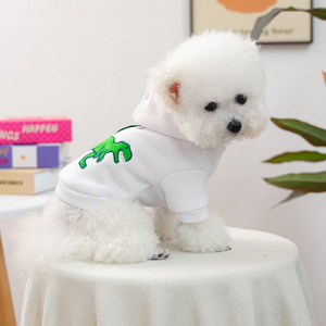 Disfraz de Dinosaurio para Mascotas de PETCIRCLE, Disfraz de Transformación de Dinosaurio para Halloween, Correa en Miniatura, Sudadera con Capucha de Dinosaurio para Aventuras - Product Image 2