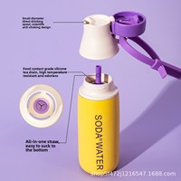 Termos Modernos con Aislamiento al Vacío, Doble Pared, Acero Inoxidable 304, Botella de Agua, Taza de Café Portátil, Taza de Viaje
