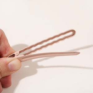 Lot de 3 pinces à cheveux mates sans pli ni trace, style doux, couleurs nude et tendance, pour femmes et filles - Product Image 6