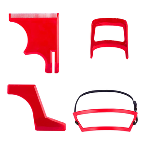 Peine para Barba Plegable y Portátil con Logotipo Personalizado, Ideal para Viajes, Peine Plano para Barba, Peine <span class=keywords><strong>de</strong></span> Plástico para Peluquería - Product Image 1