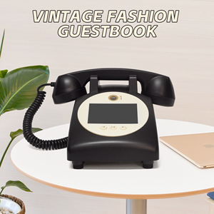 <span class=keywords><strong>Livre</strong></span> d'or vidéo Téléphone réception de mariage 1080p Vidéo et <span class=keywords><strong>audio</strong></span> Décoration de fête de mariage Téléphone <span class=keywords><strong>livre</strong></span> d'or pour mariage - Product Image 5