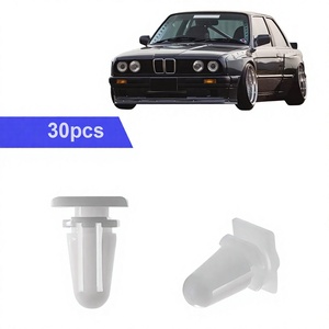 Attache en plastique pour BMW Série 3 Série 5 E30 E39, cache de cadre de porte 51471840961 Nylon POMPP - Product Image 2