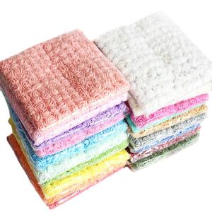 Mini <span class=keywords><strong>Rose</strong></span> en mousse artificielle PE 10 pièces, fausses fleurs décoratives de mariage, pour une couronne, prix abordable avec fil de fer - Product Image 1