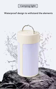 Linterna de Camping Recargable, Luz LED Portátil, Impermeable IP65, 2700K Blanco Cálido, Regulable, para Uso en Exteriores - Product Image 3