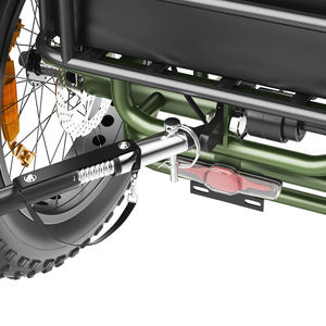 Hidoes Bicyclette remorque Cargo remorque Handcart avec accouplement haut timon pour remorque de transport de vélo boîte de Transport - Product Image 5