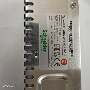 ชไนเดอร์ อิเล็คทริค สวิตชิ่ง พาวเวอร์ ซัพพลาย ABL2REM24100H/K 24V 5.2A จ่ายไฟเดี่ยว สำหรับใช้งานในอุตสาหกรรม - Product Image 3