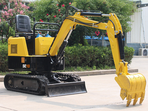 1 Ton <b>Small</b> Hydraulic Crawler Excavator with 0.035m <b>Bucket</b> 12 Kw Power & High Efficiency-SE10 Hot Sale - Product Image 3