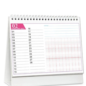 2026 Desk Calendar Customized Enterprise Desk Calendar Printing Design Custom Advertising Calendar
