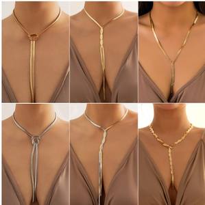 批发时尚长项链黄金N230613 - Product Image 2