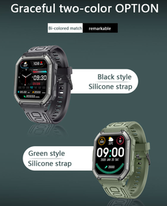 DF KR06 2024 Nouvelle montre connectée pour hommes, grande batterie, lecture de musique, suivi de la forme physique, appel Bluetooth, montre connectée sport pour hommes pour iOS Android - Product Image 5