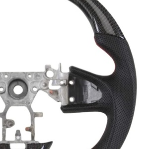 Volante Deportivo de Fibra de Carbono y Cuero Perforado de Fabricación Exquisita, Venta Directa de Fábrica, para Infiniti Q50 Q60 <span class=keywords><strong>Q70</strong></span> - Product Image 3