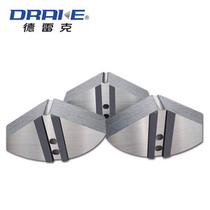 Mâchoires de mandrin DRAKE 5/6/8/10/12 pouces, mandrin de puissance CNC, mâchoires en <span class=keywords><strong>acier</strong></span> doux, pneumatique et manuel, vente chaude, mâchoires de mandrin hydrauliques solides - Product Image 1