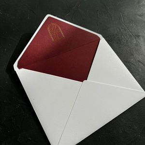 <span class=keywords><strong>Carte</strong></span> d'invitation mariage moderne imprimée en feuille d'or avec arche Bourgogne 5x7 ensembles d'invitations de mariage vintage enveloppe de luxe - Product Image 3