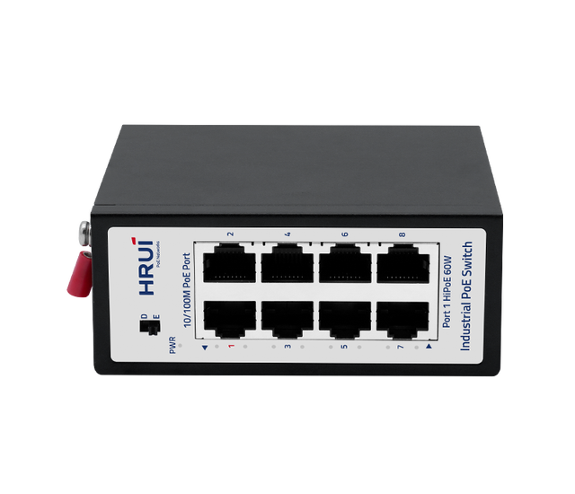 High Cost Performance 8-Port 100Mbps 802.3af/at Industrial PoE Switch