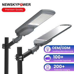 Lampadaire solaire LED extérieur série CD à deux panneaux IP65 en aluminium, 400W 4000LM, haute luminosité 7500K, pour routes et autoroutes, à <span class=keywords><strong>prix</strong></span> réduit - Product Image 3