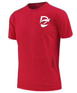 T-shirt de course léger à imprimé camouflage ZEDE, respirant, séchage rapide, manches courtes, personnalisation en gros - Product Image 4