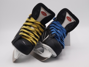 Coolstring 1cm sáp Giày trượt ren hai lớp bện Giày dây giày phẳng dây giày khúc côn cầu trên băng bootlaces cho thể thao giày con lăn - Product Image 5