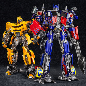 Hot Sale Oversize Action Figure Robot Car Toy <strong>Construction</strong> Vehicle <strong>Transformation</strong> Movie Model Deformation Alloy Made ABS - Product Image 5