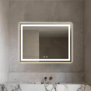 The Hotel Sells Smart LED Bathroom Mirrors With Lights Bathroom Mirrors With LED Lights And Bluetooth