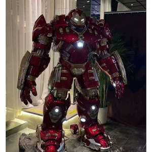 Venta al por mayor Marvel Hulkbuster Armor Mk 44 resina artesanía estatua modelo coleccionable Marvel figura de acción fibra de vidrio Ironmans escultura - Product Image 3