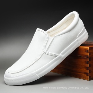 Zapatos Casuales de Cuero para Hombre, Mocasines Transpirables, Zapatillas Deportivas para Hombre 2025, Nuevas Zapatillas Planas de Cuero PU Cómodas para Hombre - Product Image 4