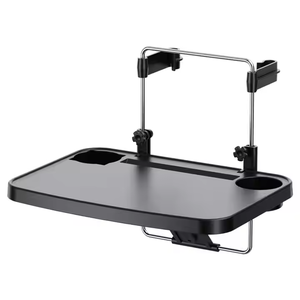 Nueva bandeja trasera plegable portátil de lujo para asiento de coche, organizador Universal de plástico grueso para volante de coche, Kit Interior de escritorio - Product Image 5