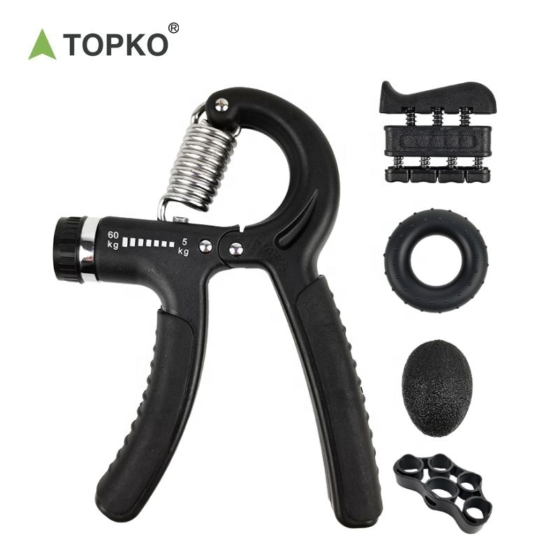 Комплект для тренировок TOPKO, тренажер для предплечья с регулируемым сопротивлением, 5 упаковок