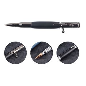 Wholesale Bolt Action Gun Creative Multi-function Gift Metal Click Ballpoint Tactical <b>Pen</b> Machine With Customized Logo - Product Image 2