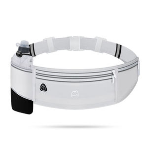 Cinturón de Correr Delgado Unisex de Nailon, Reflectante, con Bolsillo para Trotar, Senderismo, Ciclismo, Ejercicio, <span class=keywords><strong>Riñonera</strong></span> con Cierre de Cremallera, Impermeable para Corredores - Product Image 3