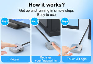 Biometrisch Versleutelingssysteem Met Facebook-En Muziekcompatibiliteit Voor Ontgrendelingsapparaten Die Web-En-Bestanden Versleutelen-Op Voorraad - Product Image 4