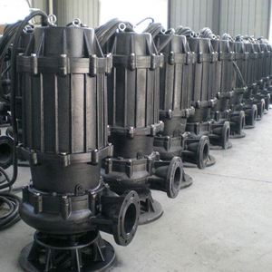 Sand Dredging Vertical Wq Series Cast Iron <b>Submersible</b> Sewage <b>Pump</b> for Drainage of Accumulated Water From Farmland - Product Image 2