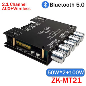 ZK-MT21 2.1 Kênh Bluetooth 5.0 Kỹ Thuật Số Khuếch Đại Công Suất Mô-đun 100W 2*50W Loa Siêu Trầm Âm Thanh Hội Đồng Quản Trị Âm Thanh Phụ Kiện Nhà Sản Xuất - Product Image 3