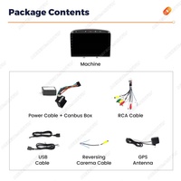Reproductor de DVD para Auto MEKEDE X1 X2, Radio con Pantalla Android Auto, Estéreo para Auto para Peugeot 408 Gris, Cable GPS RCA