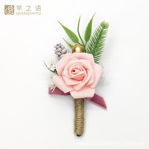 زهرة معصم الصقور المصنوعة يدويًا على الطراز الأوروبي الصغير الأكثر مبيعًا عبر الحدود عيد العروسة لحفلات الزفاف - Product Image 5