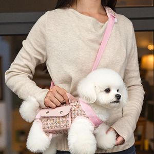 Sac à dos <span class=keywords><strong>de</strong></span> transport élégant pour chien avec poignée <span class=keywords><strong>de</strong></span> laisse, respirant et à bords renforcés, également utilisable comme sac <span class=keywords><strong>de</strong></span> transport pour chat - Product Image 3