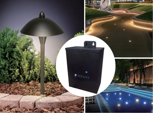 In acciaio inox esterno 300W 120VAC ingresso Com foro di uscita AC/DC trasformatore a bassa tensione di illuminazione del paesaggio per l'illuminazione del giardino - Product Image 3
