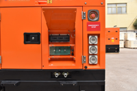 Générateur diesel silencieux 80 kVA 100 kVA 120 kVA avec capot insonorisé triphasé 50/60 Hz pour usage domestique et industriel