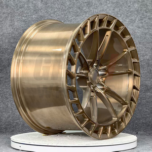 Jantes forgées concaves personnalisées GPW pour Audi RS6 C8 RS7 R8 V10 <span class=keywords><strong>Porsche</strong></span> <span class=keywords><strong>Taycan</strong></span> <span class=keywords><strong>Turbo</strong></span> <span class=keywords><strong>S</strong></span> 911 991 992 GT3 19 20 21 22 pouces Bronze - Product Image 1