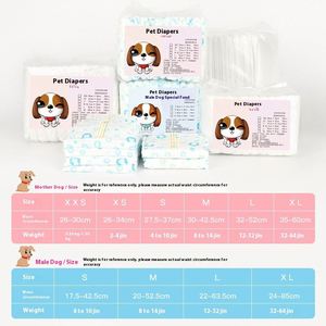 ผ้าอ้อมสัตว์เลี้ยงแบบฟิสิโอโลจิคอลสำหรับสุนัขตัวผู้และตัวเมียขนาดเล็กและใหญ่ กางเกงในป้องกันประจำเดือน แผ่นรองซับสำหรับลูกสุนัข - Product Image 2